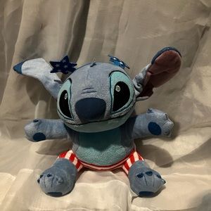 4th of July stitch plushie